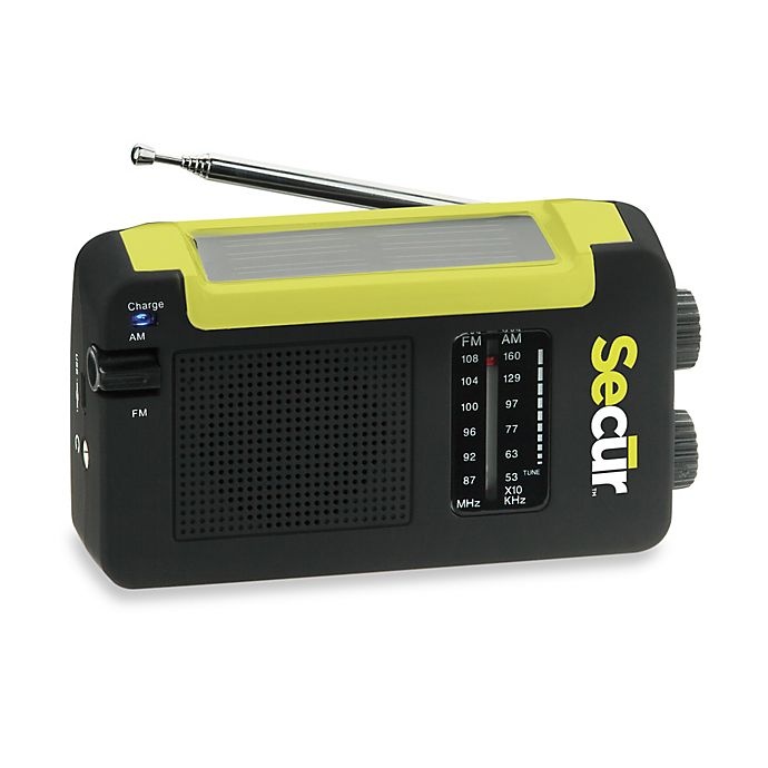 slide 1 of 1, Maverick Secur Hybrid Power Radio, 1 ct