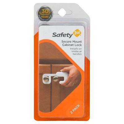 slide 1 of 4, Safety 1st - Secure Mount Cabinet Lock, 2 ct