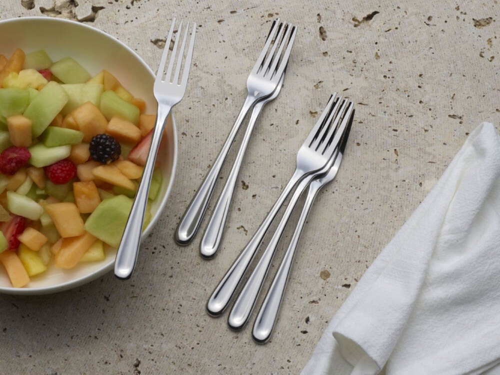 slide 3 of 3, Towle Living Forged Olivia Salad Forks, 6 ct