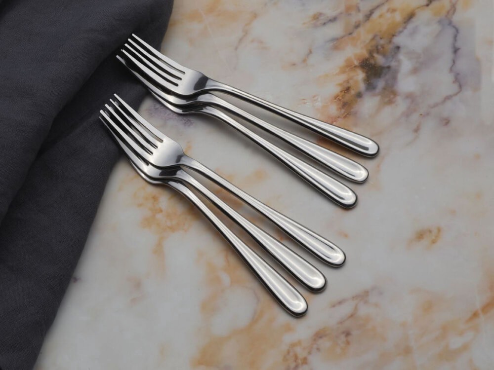 slide 2 of 3, Towle Living Forged Olivia Salad Forks, 6 ct