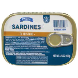 Pampa Wild Caught Sardines in Mustard - 3.75 oz