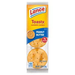 Lance Toasty Peanut Butter Sandwich Crackers