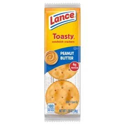 Lance Toasty Peanut Butter Sandwich Crackers