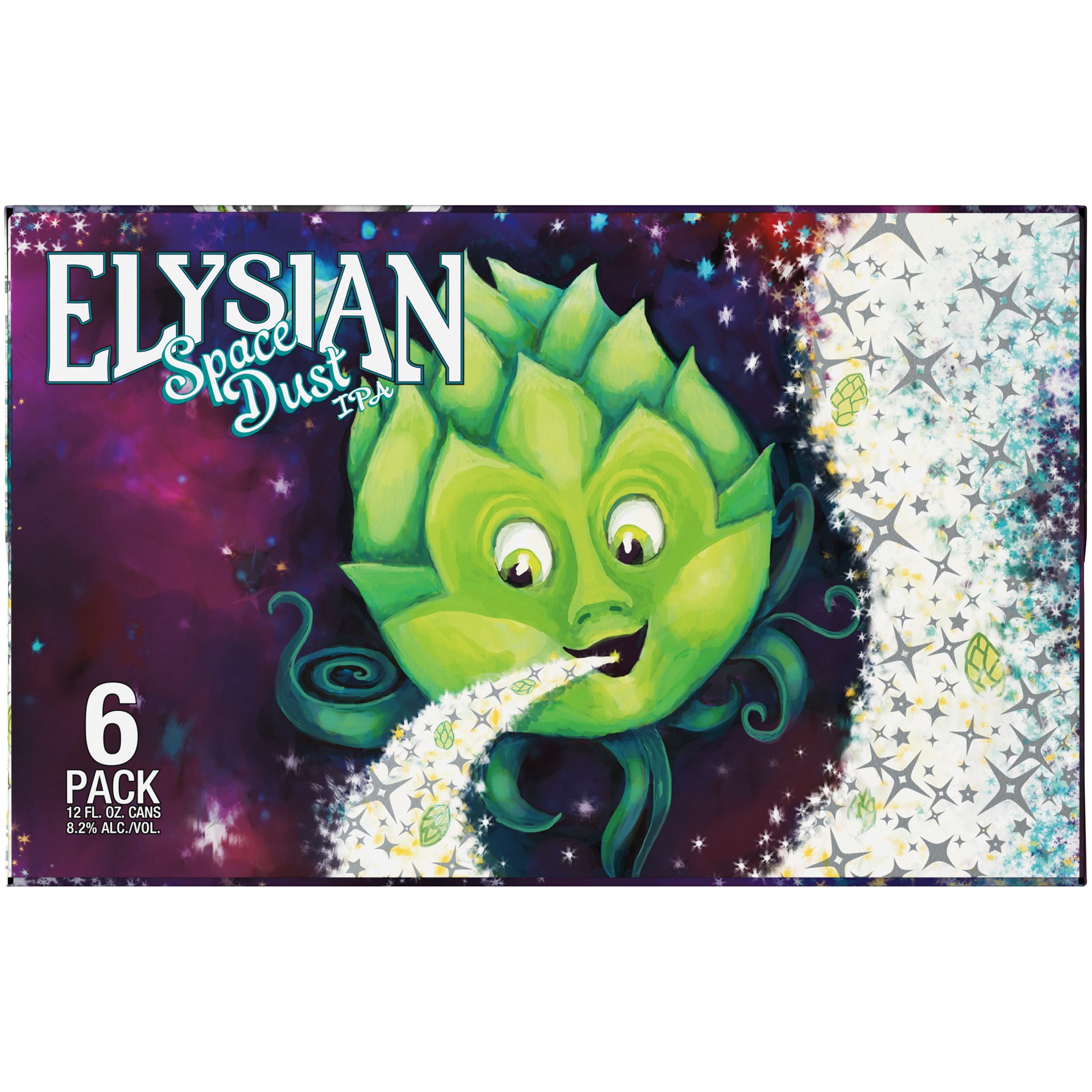 slide 3 of 4, Elysian Space Dust IPA Craft Beer, India Pale Ale, 6 Pack, 12 fl oz Cans, 6 ct; 12 fl oz