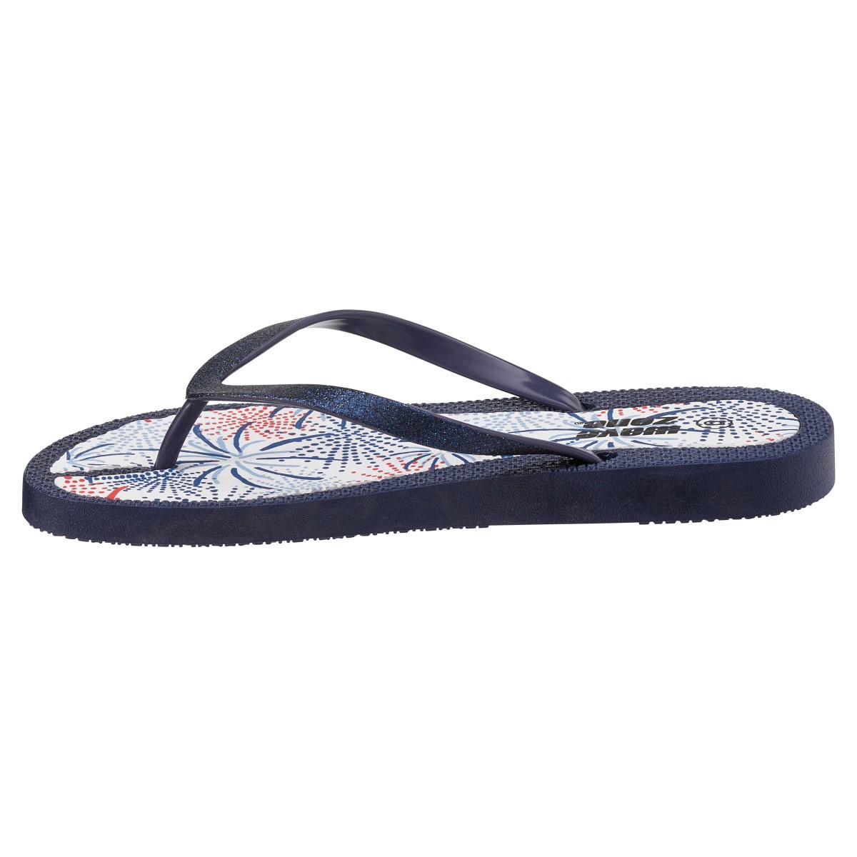 slide 5 of 21, Wave Zone Women's Fireworks Beach Sandals, Navy, Size 8, 1 ct