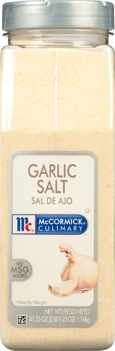 slide 12 of 13, McCormick Culinary Garlic Salt, 41.25 oz, 41.25 oz