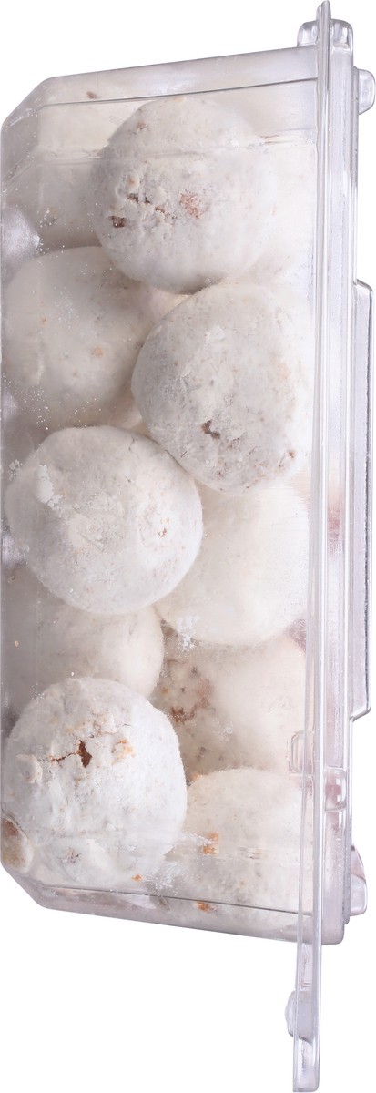 slide 6 of 14, First Street Powdered Donut Holes, 14 oz