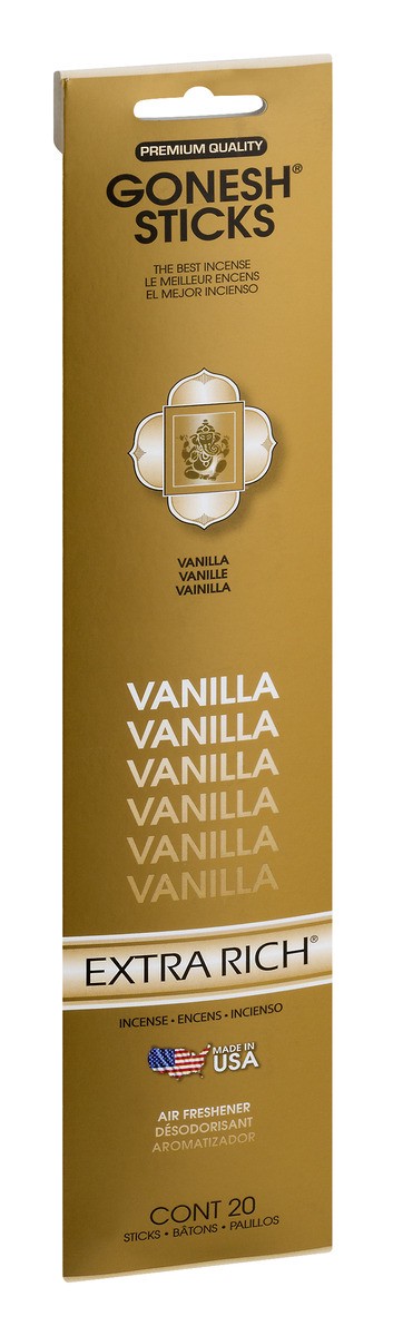 slide 4 of 9, HISPANIC CANDLES Incense Sticks Vanilla Extra Rich, 1 ct