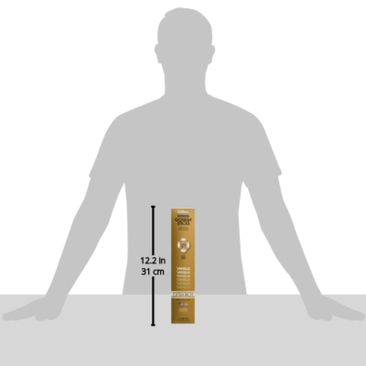 slide 6 of 9, HISPANIC CANDLES Incense Sticks Vanilla Extra Rich, 1 ct