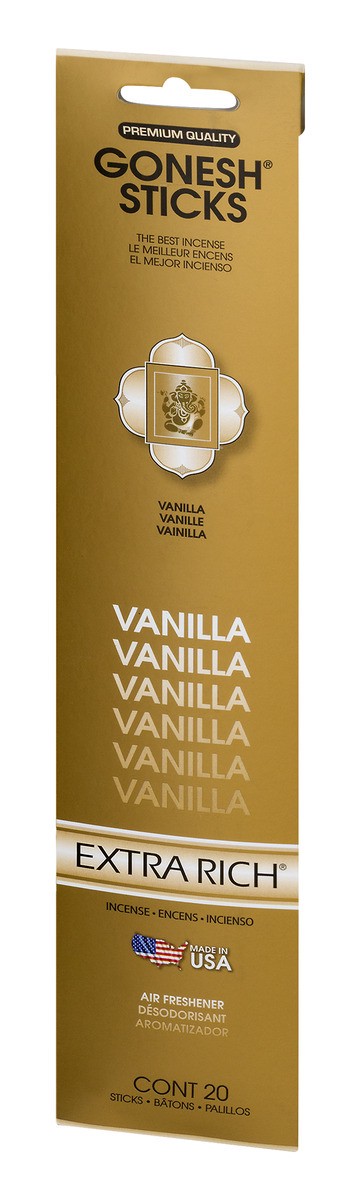 slide 5 of 9, HISPANIC CANDLES Incense Sticks Vanilla Extra Rich, 1 ct