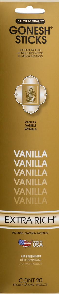 slide 7 of 9, HISPANIC CANDLES Incense Sticks Vanilla Extra Rich, 1 ct