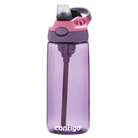 slide 15 of 21, Contigo Kids Water Bottle with Redesigned AUTOSPOUT Straw, Eggplant & Punch, 20 oz