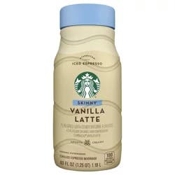 Starbucks Skinny Vanilla Latte Iced Espresso 40 oz