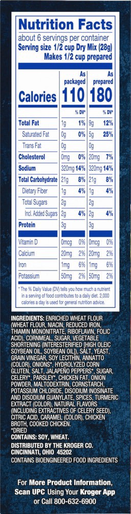 slide 3 of 5, Kroger Jalapeno Cornbread Stuffing Mix - 6 oz, 6 oz