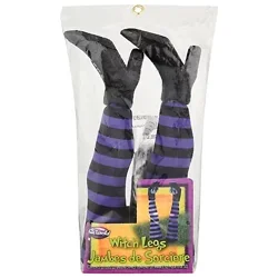 Hol Witch Legs Yard Stakes Blk - EA