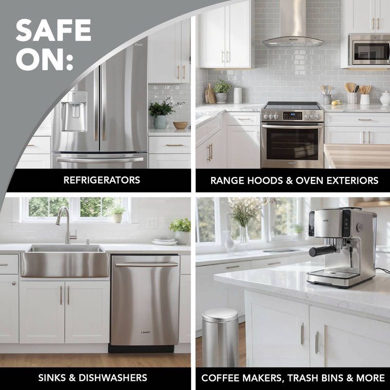 slide 7 of 9, Weiman Stainless Steel Cleaner and Polish - 12oz, 12 oz