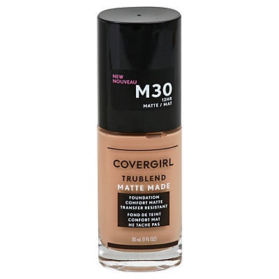 slide 1 of 1, Covergirl TruBlend Matte Made Liquid Makeup Makeup Honey M30, 1 oz