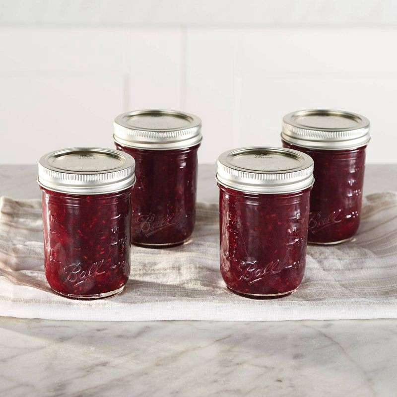 slide 3 of 3, Ball 12pk Glass Mason Jar Lids and Bands - Regular Mouth, 12 ct