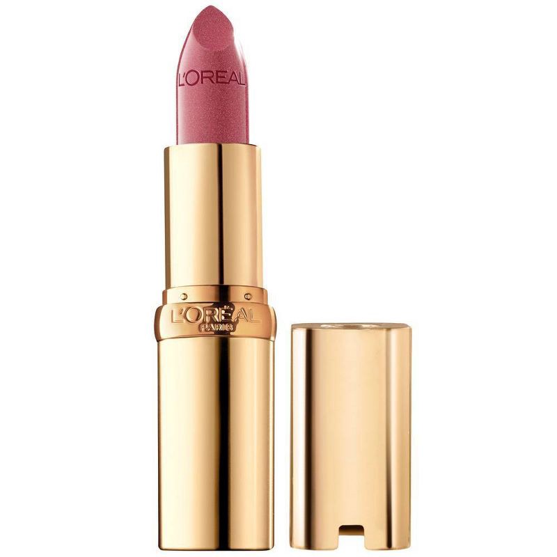 slide 1 of 5, L'Oreal Paris Colour Riche Original Satin Lipstick for Moisturized Lips - 580 Peony Pink - 0.13oz, 0.13 oz