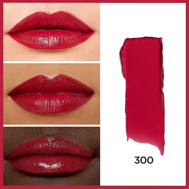 slide 2 of 8, L'Oreal Paris Colour Riche Original Satin Lipstick for Moisturized Lips - 300 Le Rouge Paris - 0.13oz, 0.13 oz