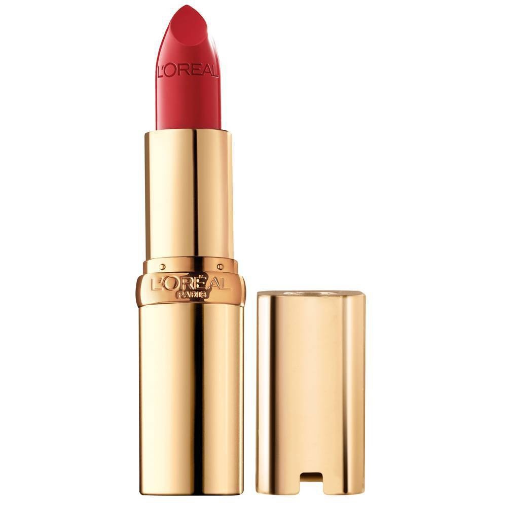 slide 1 of 1, L'Oreal Paris Colour Riche Original Satin Lipstick For Moisturized Lips - 315 True Red - 0.13oz, 1 ct