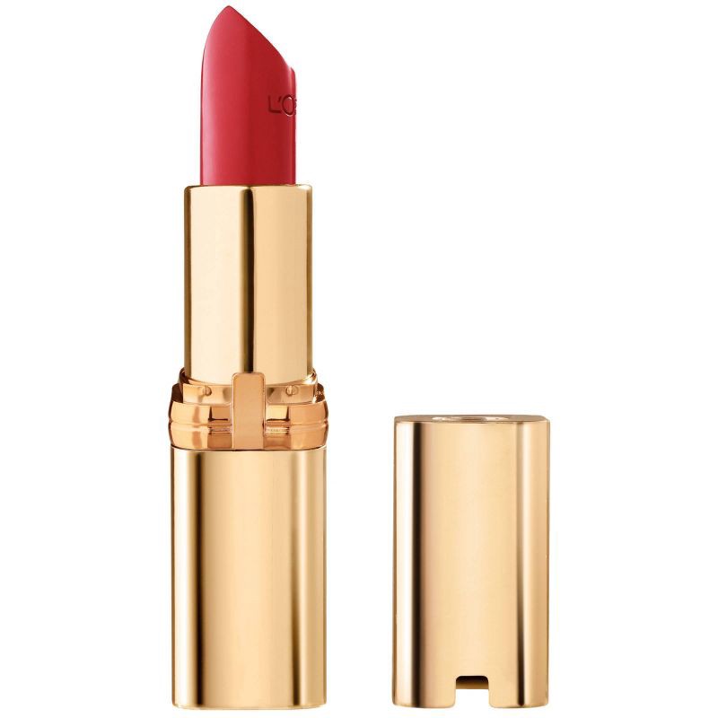 slide 1 of 8, L'Oreal Paris Colour Riche Original Satin Lipstick for Moisturized Lips - 300 Le Rouge Paris - 0.13oz, 0.13 oz