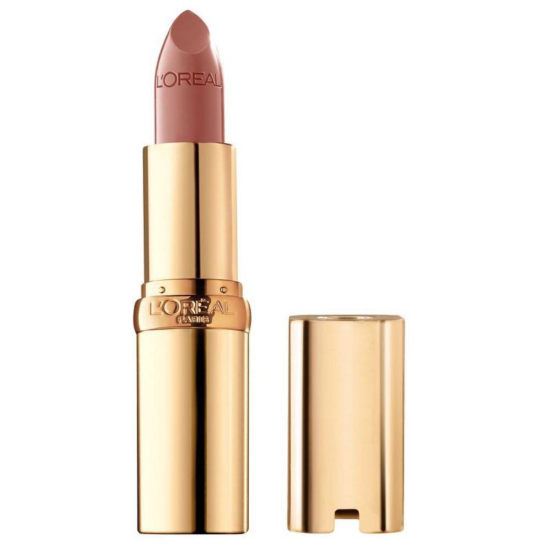 slide 1 of 6, L'Oreal Paris Colour Riche Original Satin Lipstick for Moisturized Lips - 800 Fairest Nude - 0.13oz, 0.13 oz