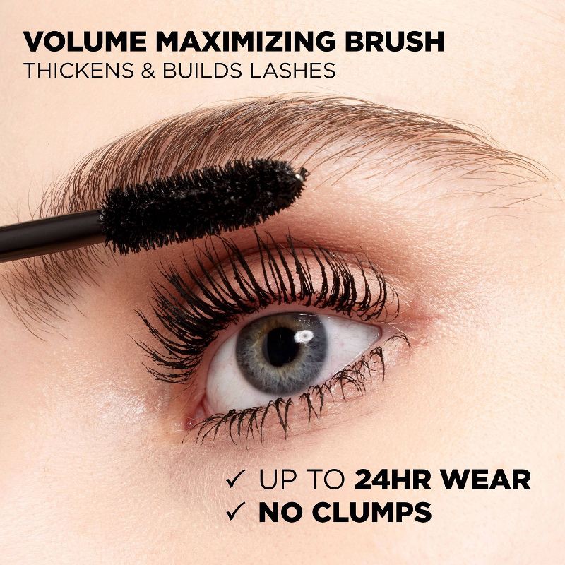 slide 5 of 10, L'Oreal Paris Voluminous Mascara - 335 Carbon Black - 0.28 fl oz, 0.28 fl oz