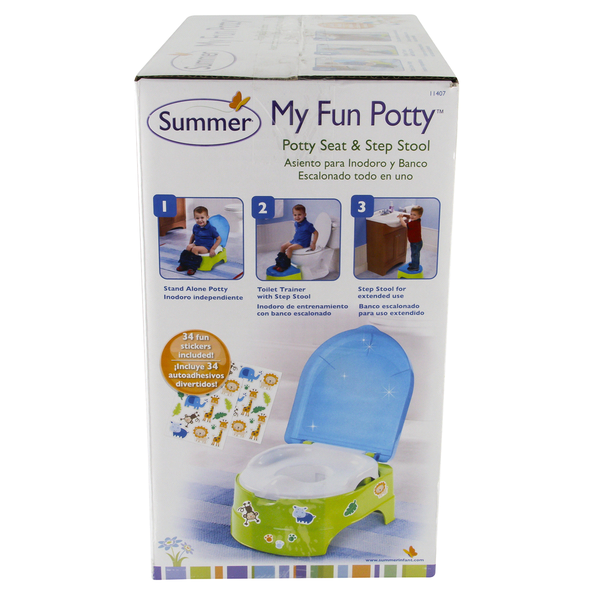 slide 4 of 6, Summer Infant My Fun Potty - Boy, 1 ct