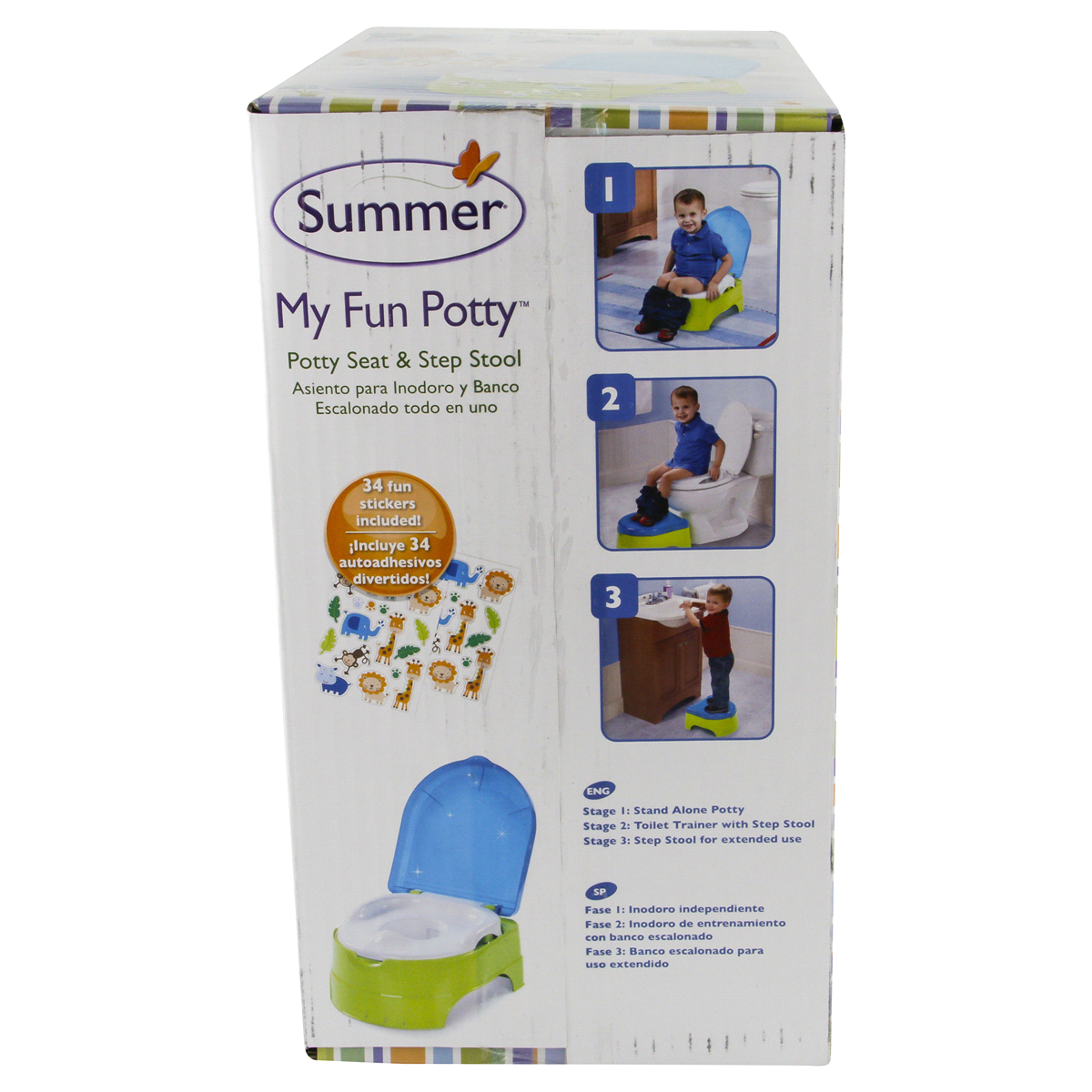 slide 6 of 6, Summer Infant My Fun Potty - Boy, 1 ct