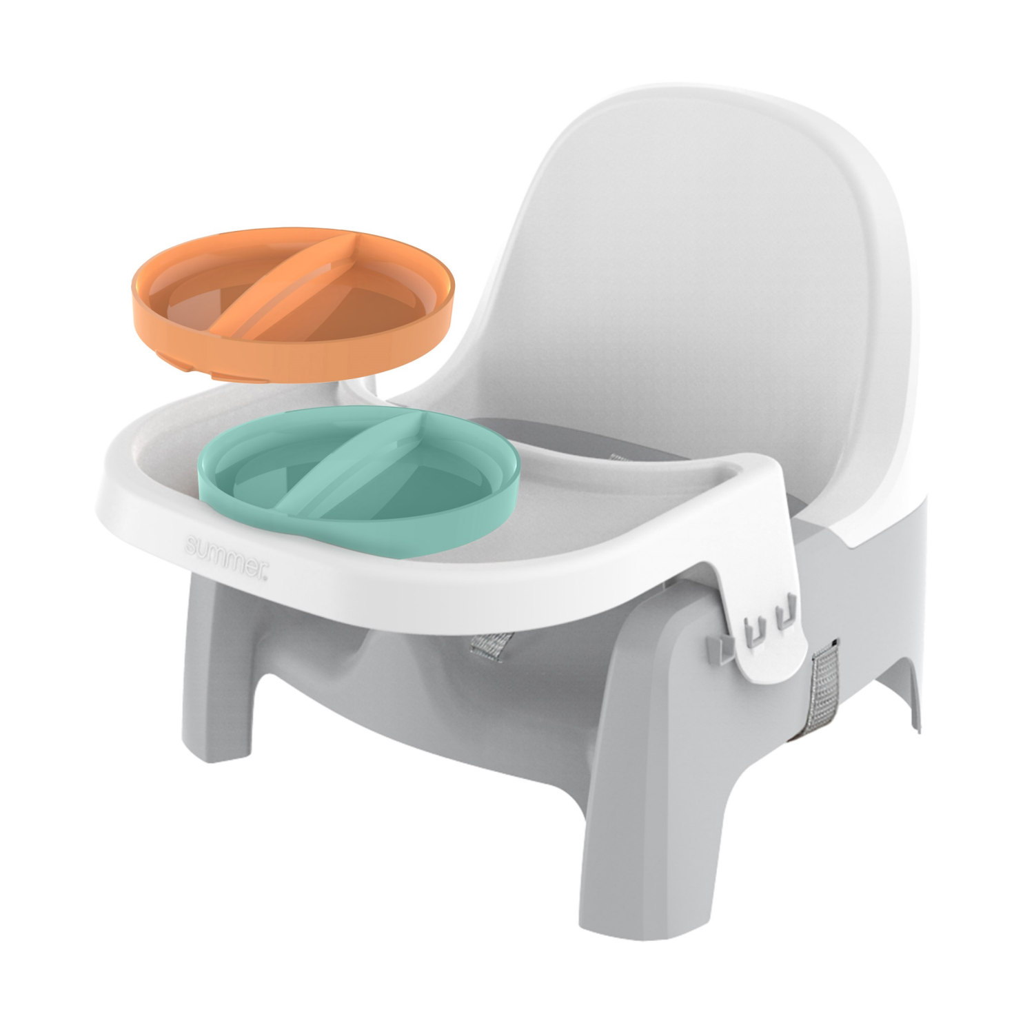 slide 1 of 3, Summer Infant Summer Deluxe Learn-to-Dine Feeding Seat, 1 ct