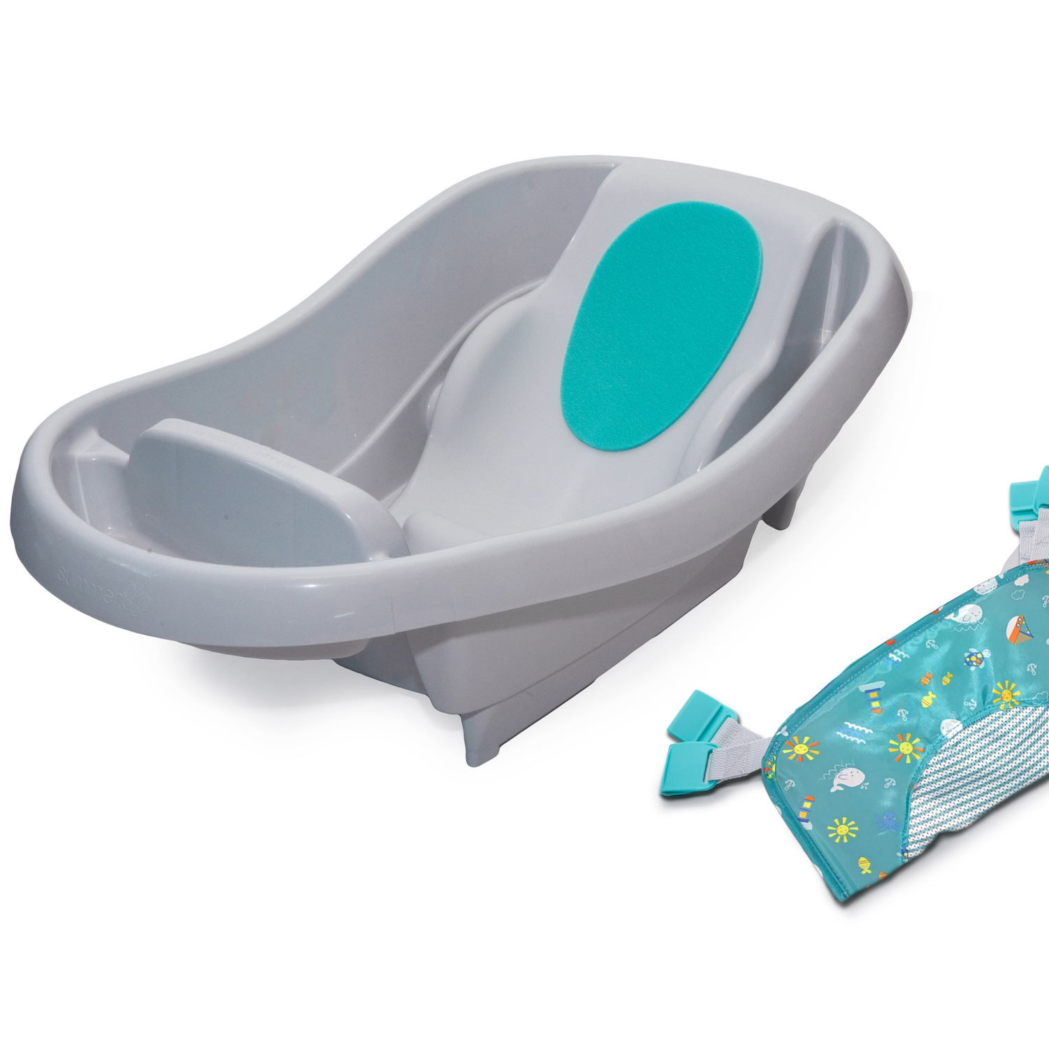 slide 1 of 3, Comfy Clean Deluxe Newborn to Toddler Tub, 1 ct