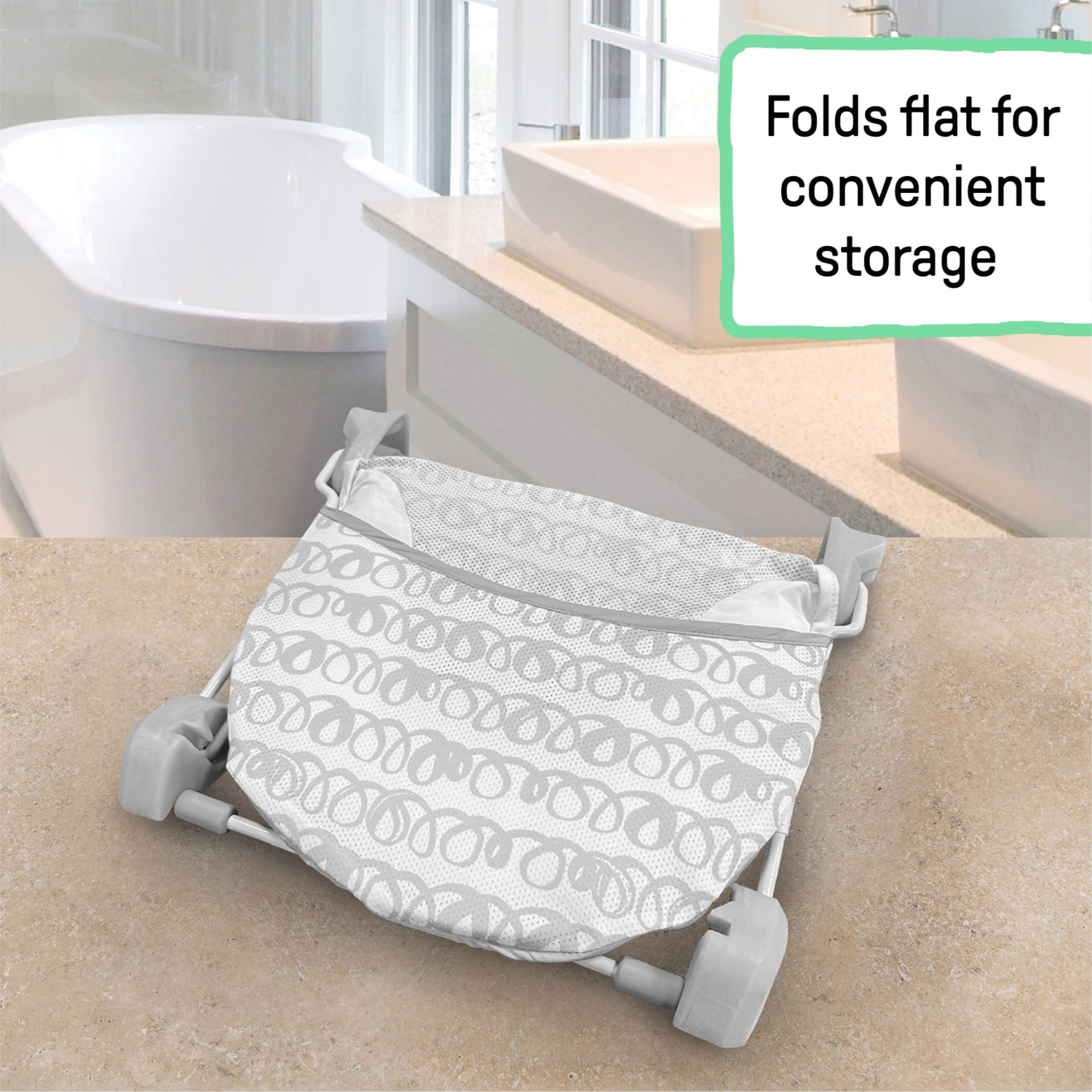slide 5 of 5, Summer FoldAway 2-Position Infant Bather, 1 ct