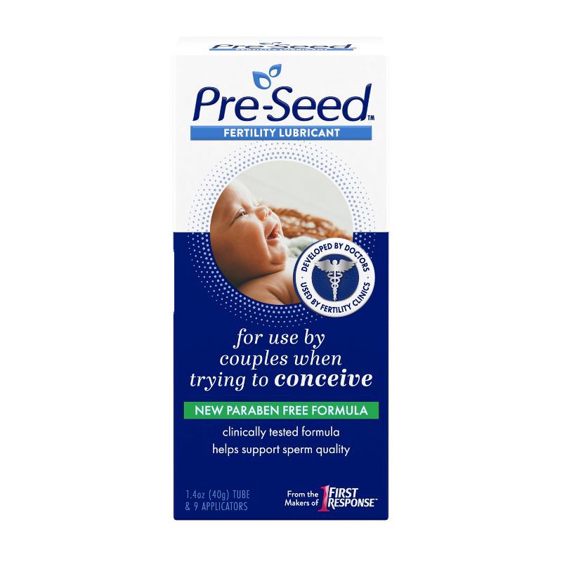 slide 1 of 8, PreSeed Fertility Friendly Lube for Women Trying to Conceive - 1.4oz, 1.4 oz