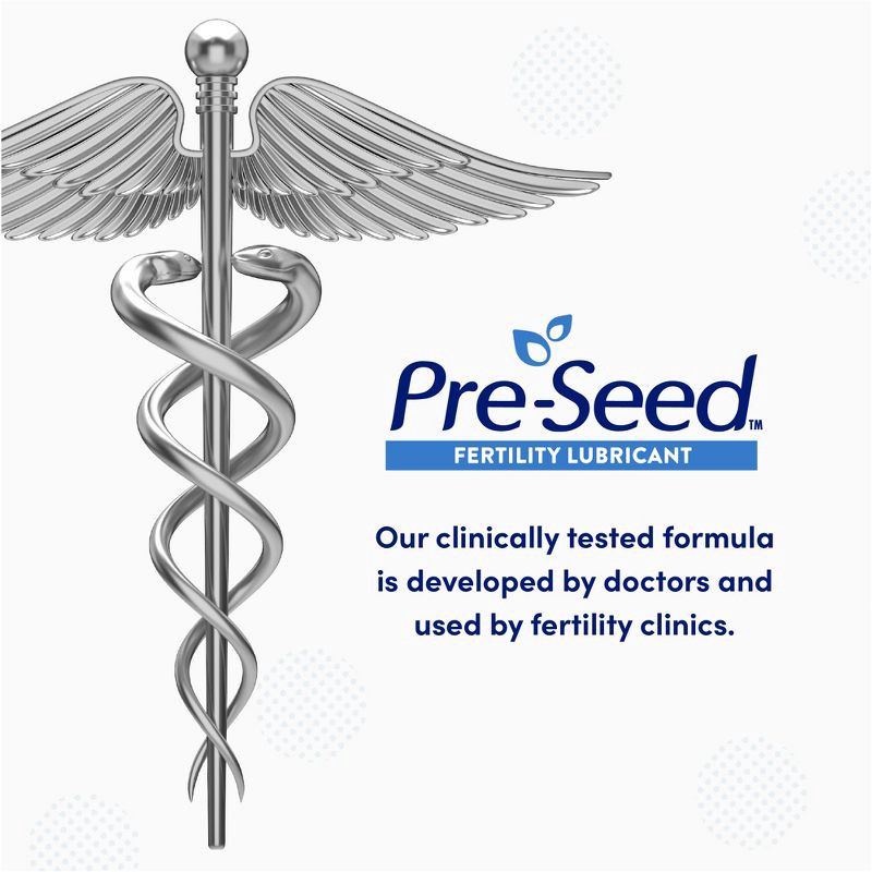 slide 6 of 8, PreSeed Fertility Friendly Lube for Women Trying to Conceive - 1.4oz, 1.4 oz