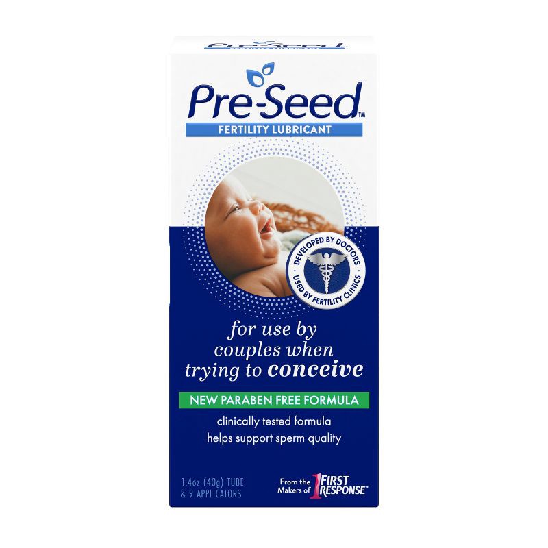 slide 1 of 11, PreSeed Pre-Seed Fertility Lubricant - 9 Applicators/1.4oz, 1.4 oz