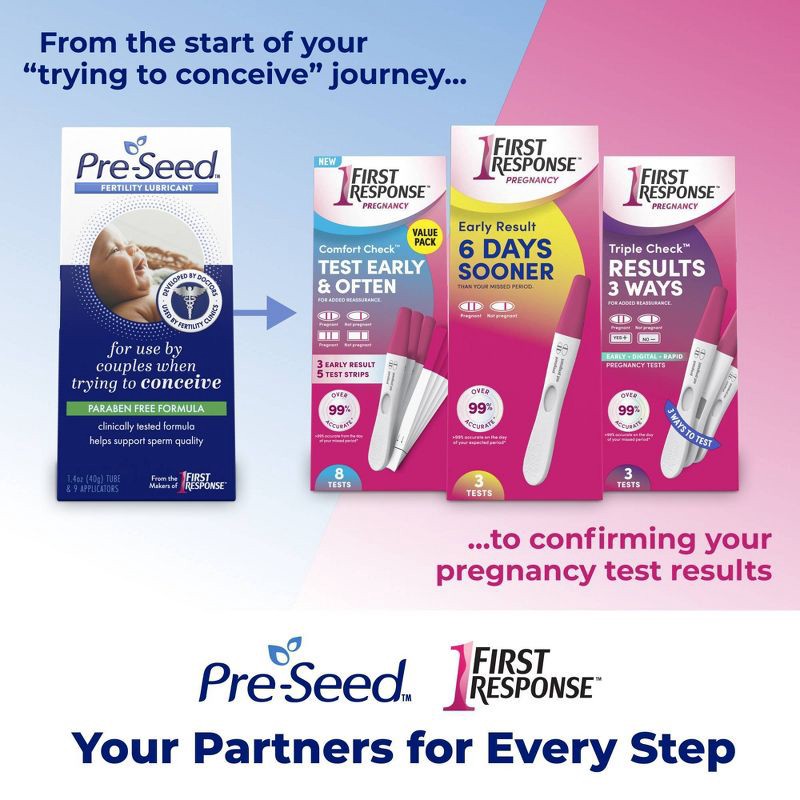 slide 11 of 11, PreSeed Pre-Seed Fertility Lubricant - 9 Applicators/1.4oz, 1.4 oz