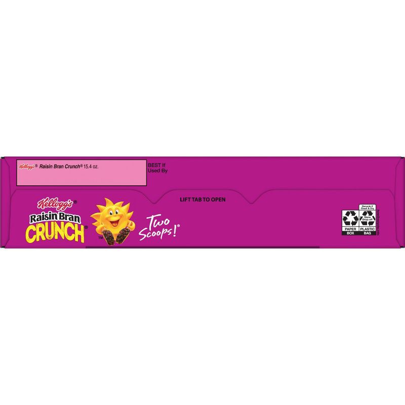 slide 13 of 14, Kellogg's Raisin Bran Crunch Original Breakfast Cereal - 15.4oz, 15.4 oz