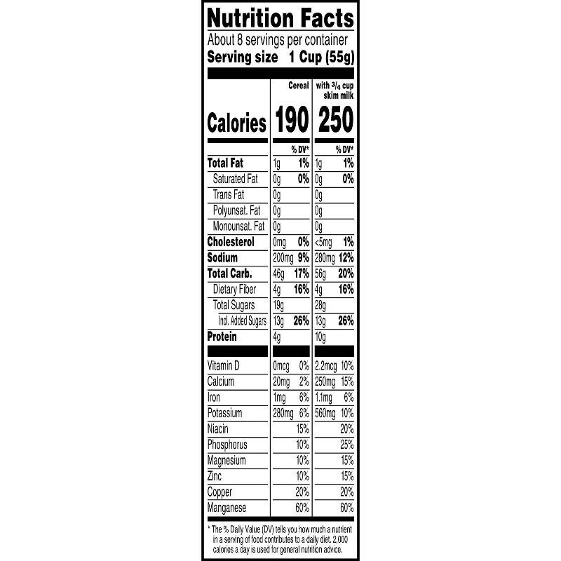 slide 13 of 13, Kellogg's Raisin Bran Crunch Original Breakfast Cereal - 15.4oz, 15.4 oz