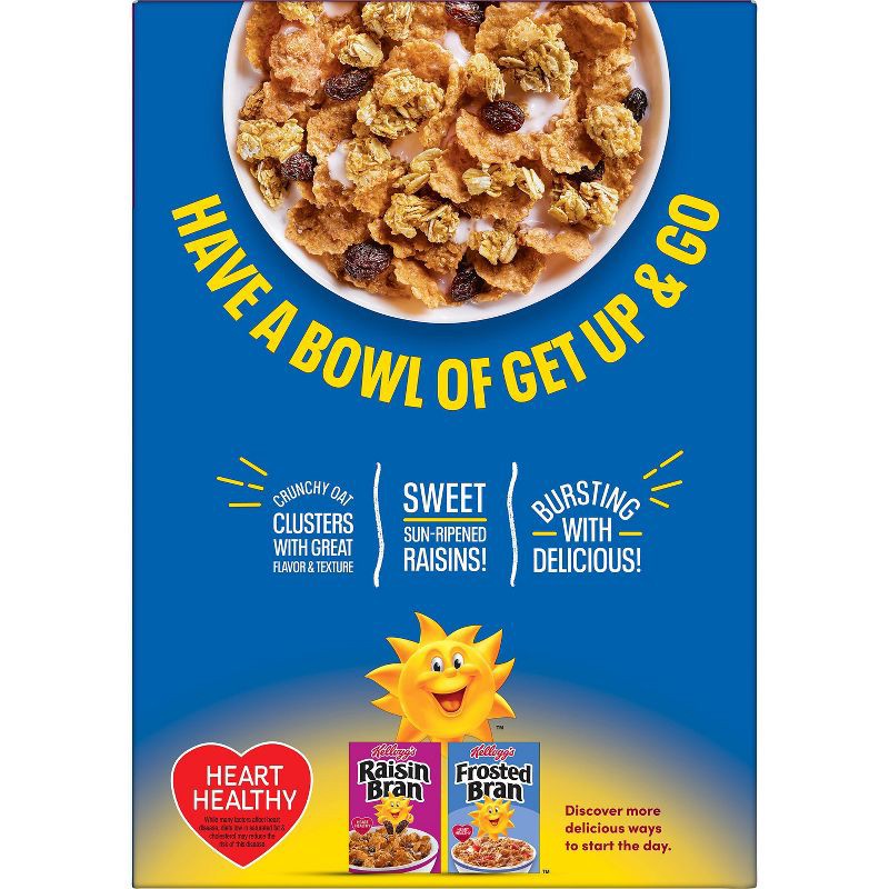 slide 7 of 13, Kellogg's Raisin Bran Crunch Original Breakfast Cereal - 15.4oz, 15.4 oz