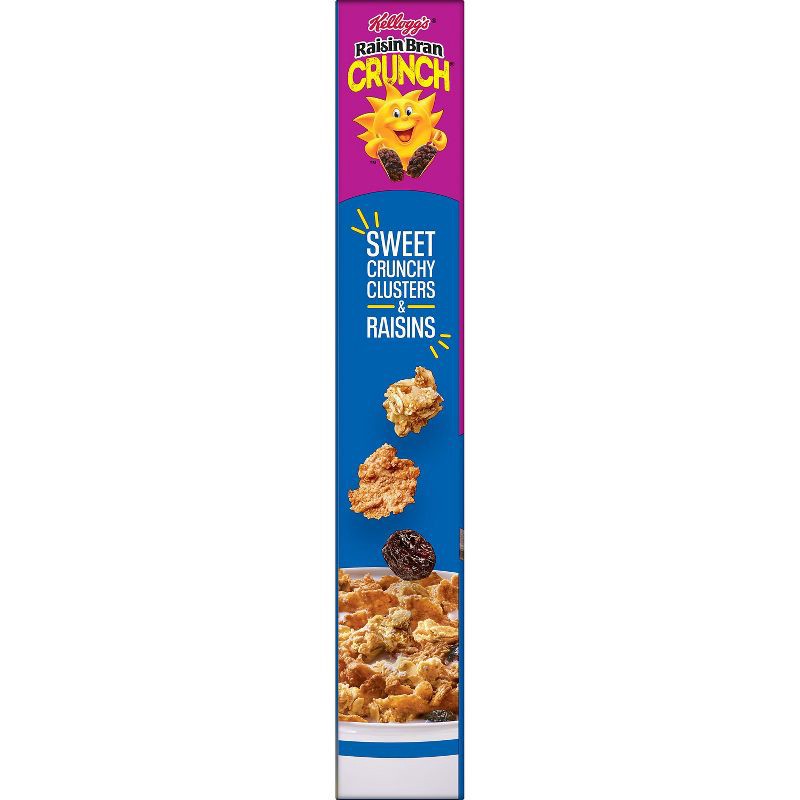 slide 8 of 13, Kellogg's Raisin Bran Crunch Original Breakfast Cereal - 15.4oz, 15.4 oz