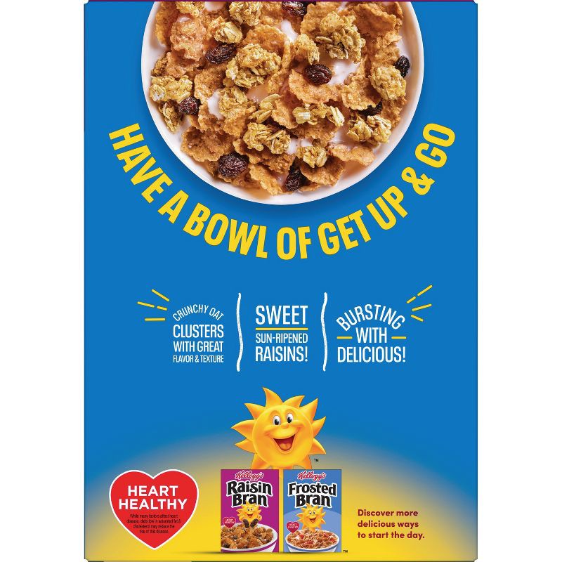 slide 10 of 14, Kellogg's Raisin Bran Crunch Original Breakfast Cereal - 15.4oz, 15.4 oz
