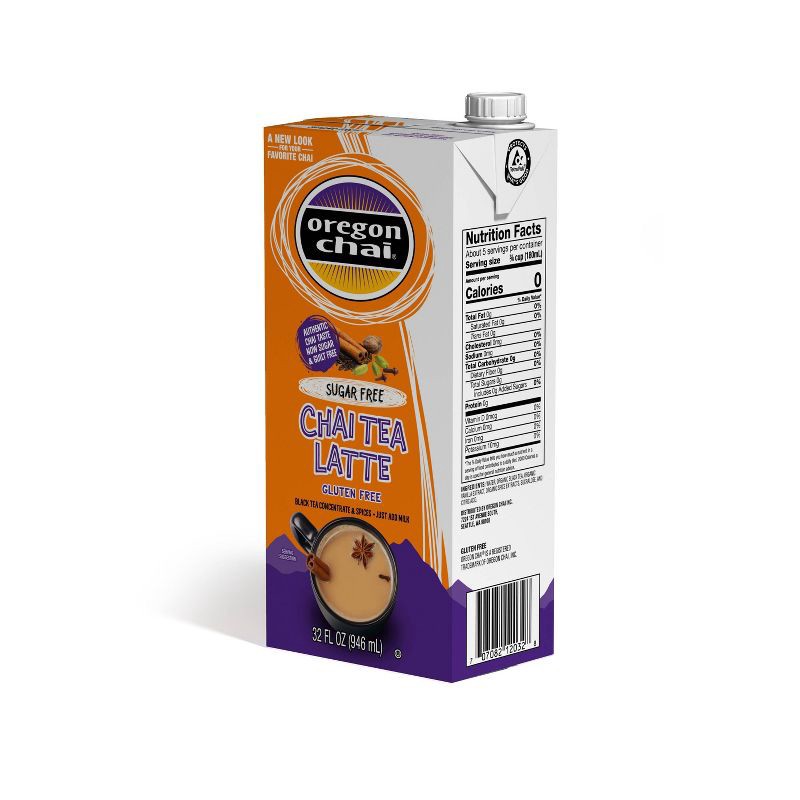 slide 3 of 4, Oregon Chai Sugar Free Original - 32 fl oz, 32 fl oz