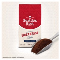 slide 3 of 5, Seattle's Best Coffee Breakfast Blend Medium Roast Ground Coffee | 12 Ounce Bag, 12 oz