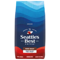 Seattle's Best Coffee Post Alley Blend Dark Roast Ground Coffee