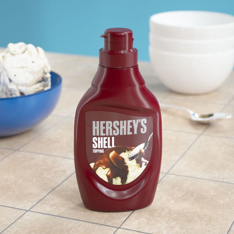 slide 3 of 6, Hershey's Chocolate Shell Topping - 7.25oz, 7.25 oz
