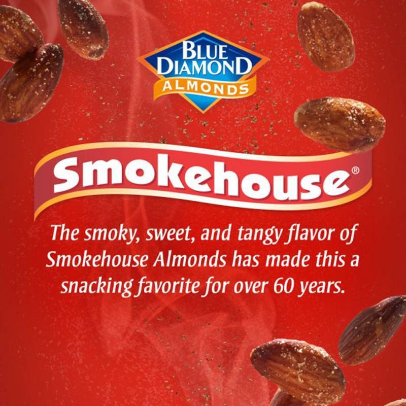 slide 3 of 4, Blue Diamond Almonds Smokehouse - 12oz, 12 oz