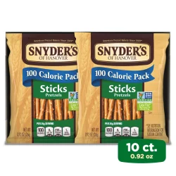 Snyder's Of Hanover 100 Calorie Pretzels Packs - Sticks 10pk