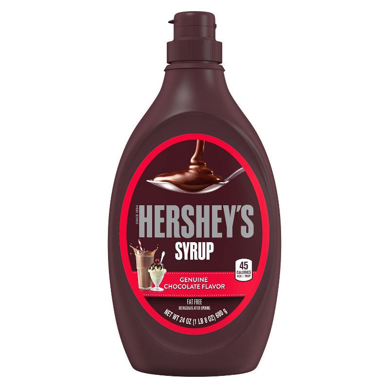 slide 6 of 7, Hershey's Syrup Genuine Chocolate Flavor - 24oz, 24 oz