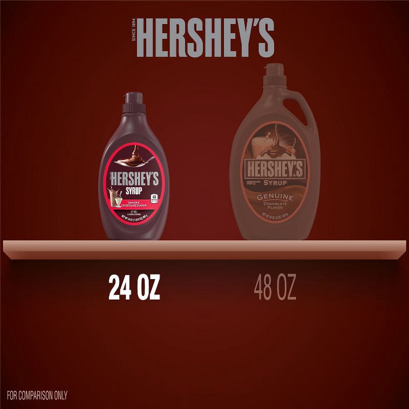 slide 7 of 7, Hershey's Syrup Genuine Chocolate Flavor - 24oz, 24 oz